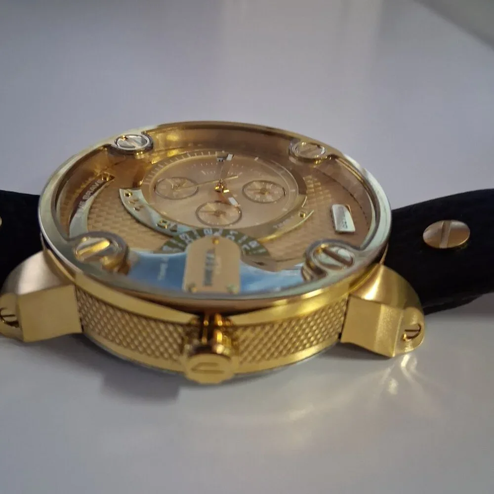 Diesel champagne dial